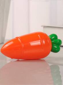 1 pieza Caja de embalaje de dulces en forma de zanahoria - Naranja - Ver 1