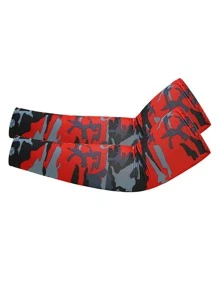 Sun Protective Anti UV 2pcs Camo Sun Protection Cycling Gloves,Suitable For Cycling And Riding Motorcycle - Multicolor - View 2