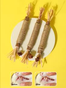 3pcs Wooden Pet Teething Stick For Dog For Teeth Grinding - Bronze - View 8