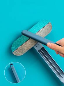 1 Dụng Cụ Cạp Vệ Sinh Cửa Sổ PP, Dụng Cụ Cạp Vệ Sinh Cửa Sổ Đa Năng Hiện Đại Cho Gia Đình - Màu xanh lam - Xem 6