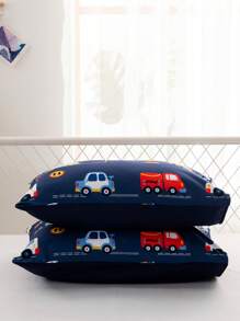 2入組車圖案枕套不附帶枕芯 - 彩色 - 查看 4