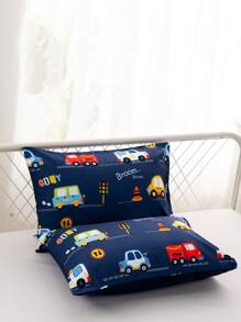 2入組車圖案枕套不附帶枕芯 - 彩色 - 查看 5