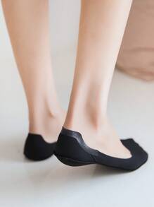 1雙女式素色休閒隱形襪夏季