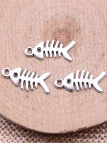60入組/套魚骨DIY吊墜