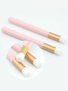 NAGARAKU Cây Chải Mi Nối Dài Lớn 3 Rất Nhiều Hồng Bền Dùng Một Lần Cho Lông Mi Keo Dụng Cụ Vệ Sinh Cho Lông Mi Sạch Bàn Chải Mousse - Hồng - Xem 2