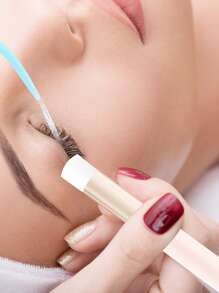 NAGARAKU Cây Chải Mi Nối Dài Lớn 3 Rất Nhiều Hồng Bền Dùng Một Lần Cho Lông Mi Keo Dụng Cụ Vệ Sinh Cho Lông Mi Sạch Bàn Chải Mousse - Hồng - Xem 3