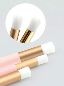 NAGARAKU Cây Chải Mi Nối Dài Lớn 3 Rất Nhiều Hồng Bền Dùng Một Lần Cho Lông Mi Keo Dụng Cụ Vệ Sinh Cho Lông Mi Sạch Bàn Chải Mousse - Hồng - Xem 4