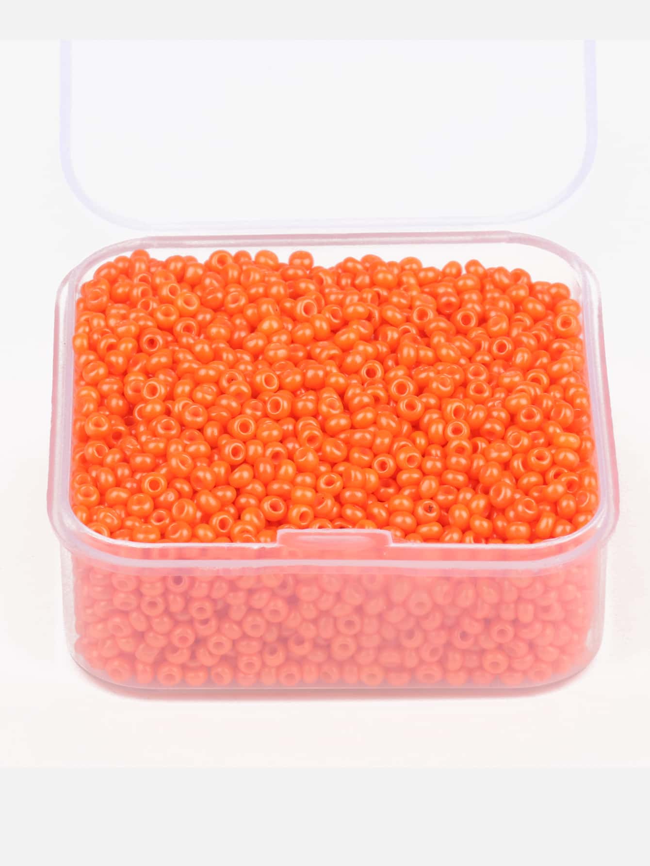一盒 4000 顆 2*2 毫米圓形玻璃籽珠，DIY 工藝用於製作手鍊、項鍊和其他珠寶