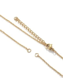 5pcs/set Minimalist DIY Chain - Yellow Gold - View 3