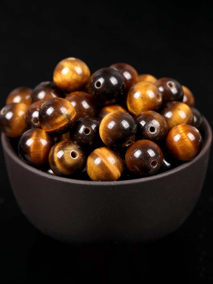 1strand Bead DIY Jewelry Accessory - Yellow - View 1