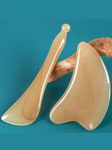 件臉部按摩板和 1 件眼部按摩棒 - 棕色 - 查看 5