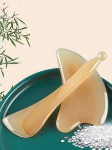 件臉部按摩板和 1 件眼部按摩棒 - 棕色 - 查看 6