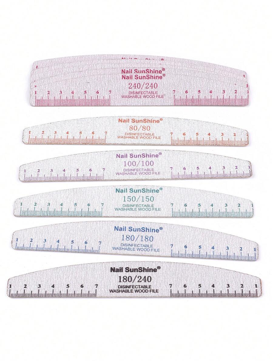 10入組150/150粒度指甲銼 - 灰色 - 查看 1