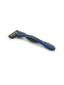 colorlamb Hombres 1 pieza Cuchilla de afeitar de acero inoxidable - Negro - Ver 5