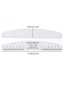 10入組150/150粒度指甲銼 - 灰色 - 查看 4