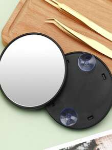 1 pieza Espejo ventosa - Plateado - Ver 2