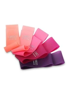 5入組瑜伽鍛煉阻力帶 - 彩色 - 查看 2