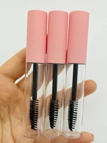 3pcs Empty 10ML Mascara Bottle - Baby Pink - View 1