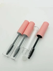 3pcs Empty 10ML Mascara Bottle - Baby Pink - View 2