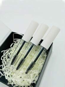 3pcs Empty 10ML Mascara Bottle - White - View 2