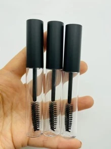 3pcs Empty 10ML Mascara Bottle - Black - View 1