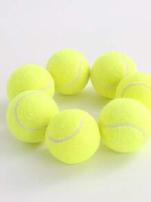 1pc Rubber Tennis Ball - Yellow - View 2