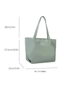 Letter Graphic Shopper Bag Large Capacity ZipperSchool Bag,Back To School Backpack,Large Capacity,Portable,Lightweight, Suitable For Teen Girls Women College Students, Perfect For Back To School,College,Middle School, High School