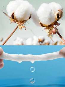 1pack Disposable Face Towel - White - View 4