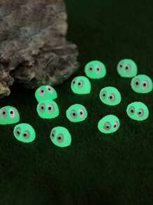 10入組夜光花園裝飾品 - 白色 - 查看 1