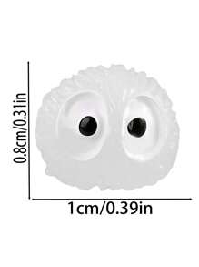 10入組夜光花園裝飾品 - 白色 - 查看 2