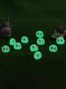 10入組夜光花園裝飾品 - 白色 - 查看 4