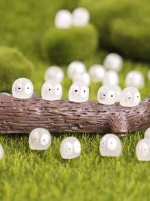 10入組夜光花園裝飾品 - 白色 - 查看 5