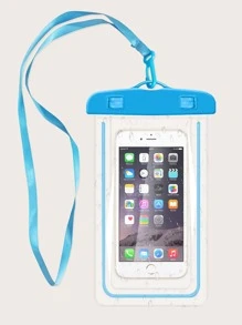 Siêu Không thấm nước Trong suốt Điện thoại di động Cái túi , Dưới nước Hình chụp Cái túi Điện thoại di động Không thấm nước Cái túi , Bơi lội Điện thoại di động phổ cập Màn hình cảm ứng Lặn với ống thở Không thấm nước Che phủ - Màu xanh lam - Xem 3