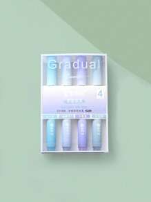 4pcs Saudi Style Creative Fluorescent Pen, Random 2 Packaging - Multicolor - View 7