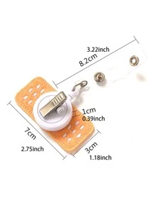 1入組隨機卡通卡扣飾 - 彩色 - 查看 7