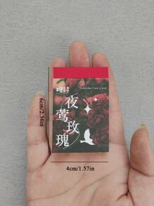 50 cái giấy chất liệu in hoa hồng - Nhiều màu - Xem 4