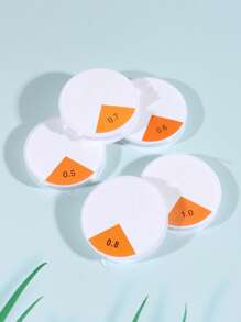 5 rollos Accesorio de joya DIY transparente hilo - Blanco - Ver 1