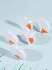 5 rollos Accesorio de joya DIY transparente hilo - Blanco - Ver 3