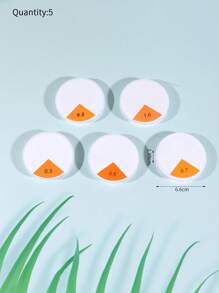 5 rollos Accesorio de joya DIY transparente hilo - Blanco - Ver 4