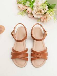 Dép có Gót Trẻ em - màu nâu - Xem 3