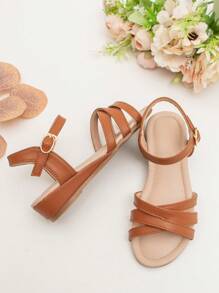 Dép có Gót Trẻ em - màu nâu - Xem 5