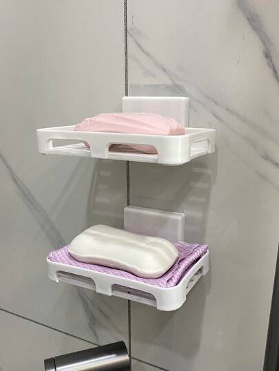 1 Pièce Élevez La Décoration De Votre Salle De Bain Avec Ce Porte-savon Mural, Cadeau Pour La Saint-valentin