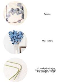 1 cây nhân tạo - Màu xanh lam - Xem 4