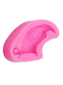 1pc Eagle Head Design Silicone Mold - Pink - View 6