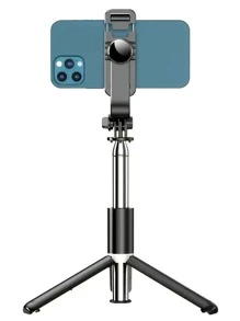 1 gậy tự sướng không dây xoay 360 độ bằng thép không gỉ 104 CM - màu đen - Xem 4