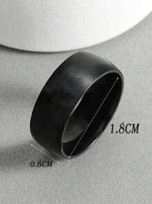 Vòng họa tiết chữ cái nam - màu đen - Xem 3