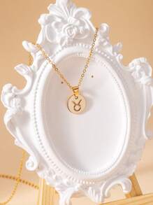 Rhinestone trang trí vòng cổ quyến rũ - Vàng - Xem 6