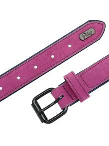1 pieza Collar para mascota ajustable para perro con gato para exterior - Morado - Ver 5