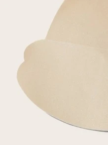 Talla grande 1 par Cubierta de pezón unicolor - Albaricoque - Ver 3