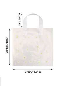 2pcs Daisy Print Gift Bag - Multicolor - View 2
